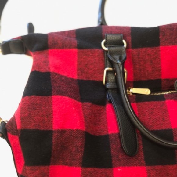 Preloved Checkered Crossbody Bag - Picture 2 of 5